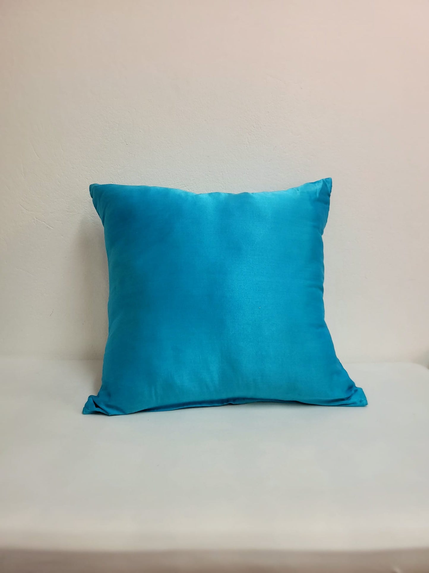Plain Dye Silk Cushion Cover 20" x 20"