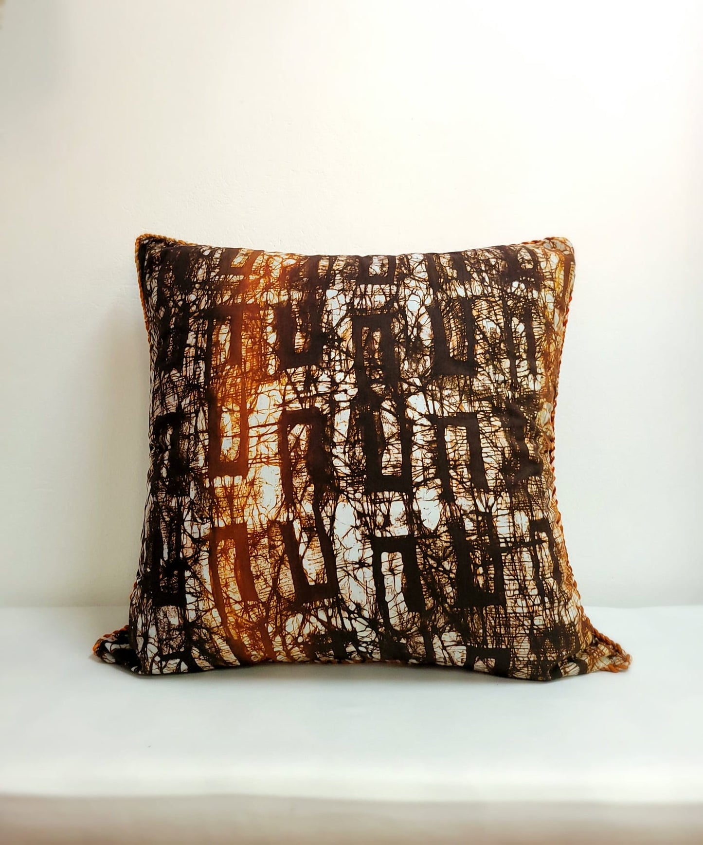 Batik Cotton Pillow 30" x 30"