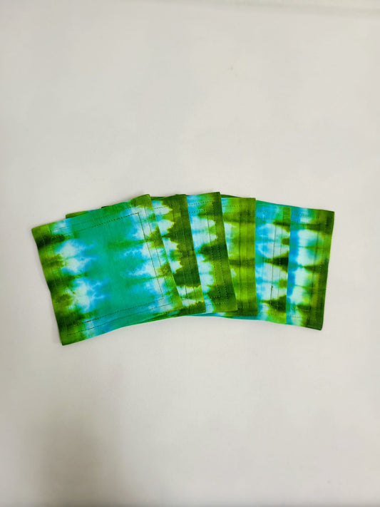 Tie Dye Coasters - Set of 6