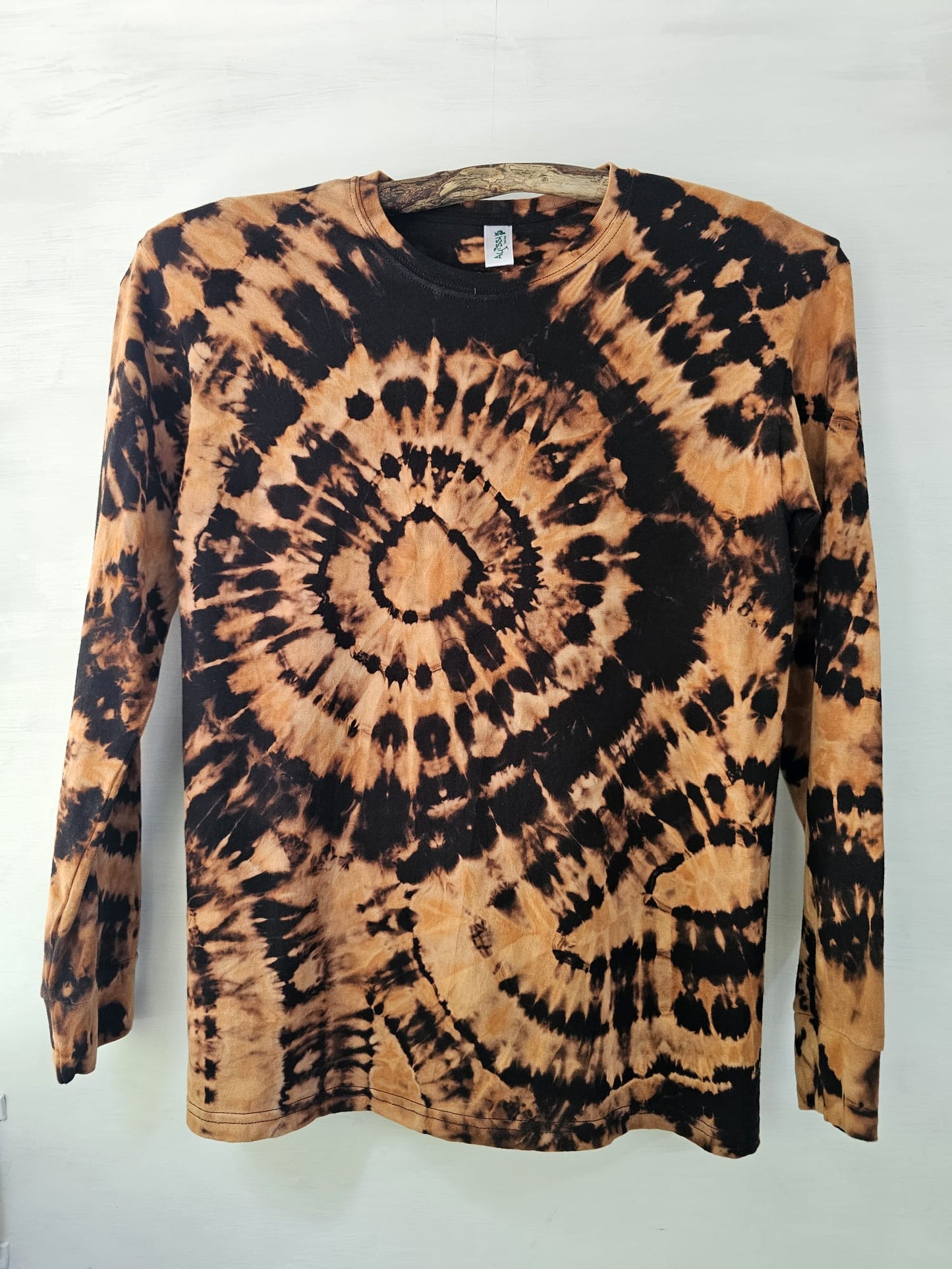 Long Sleeve Dye Discharge Shirt