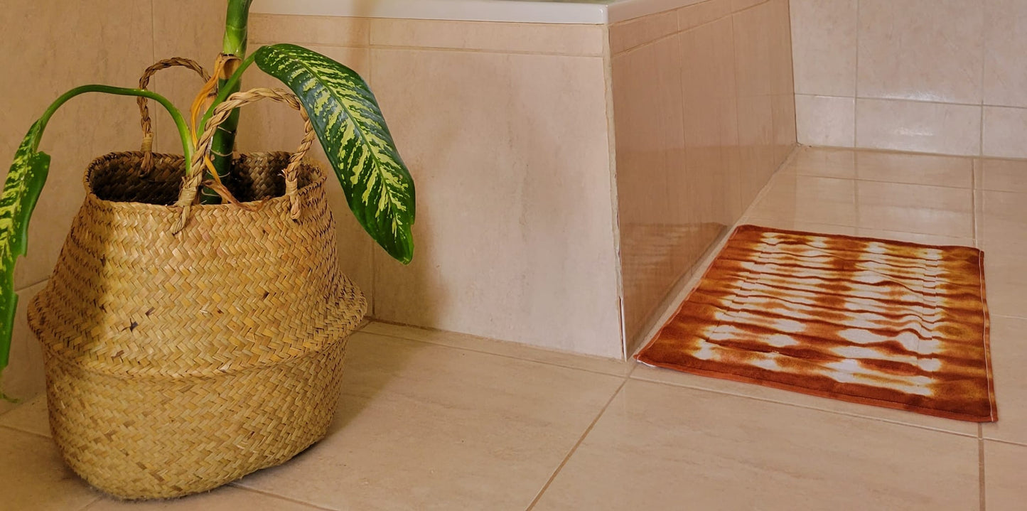 Burnt Sunset Bath Mat 18.5"x 30"
