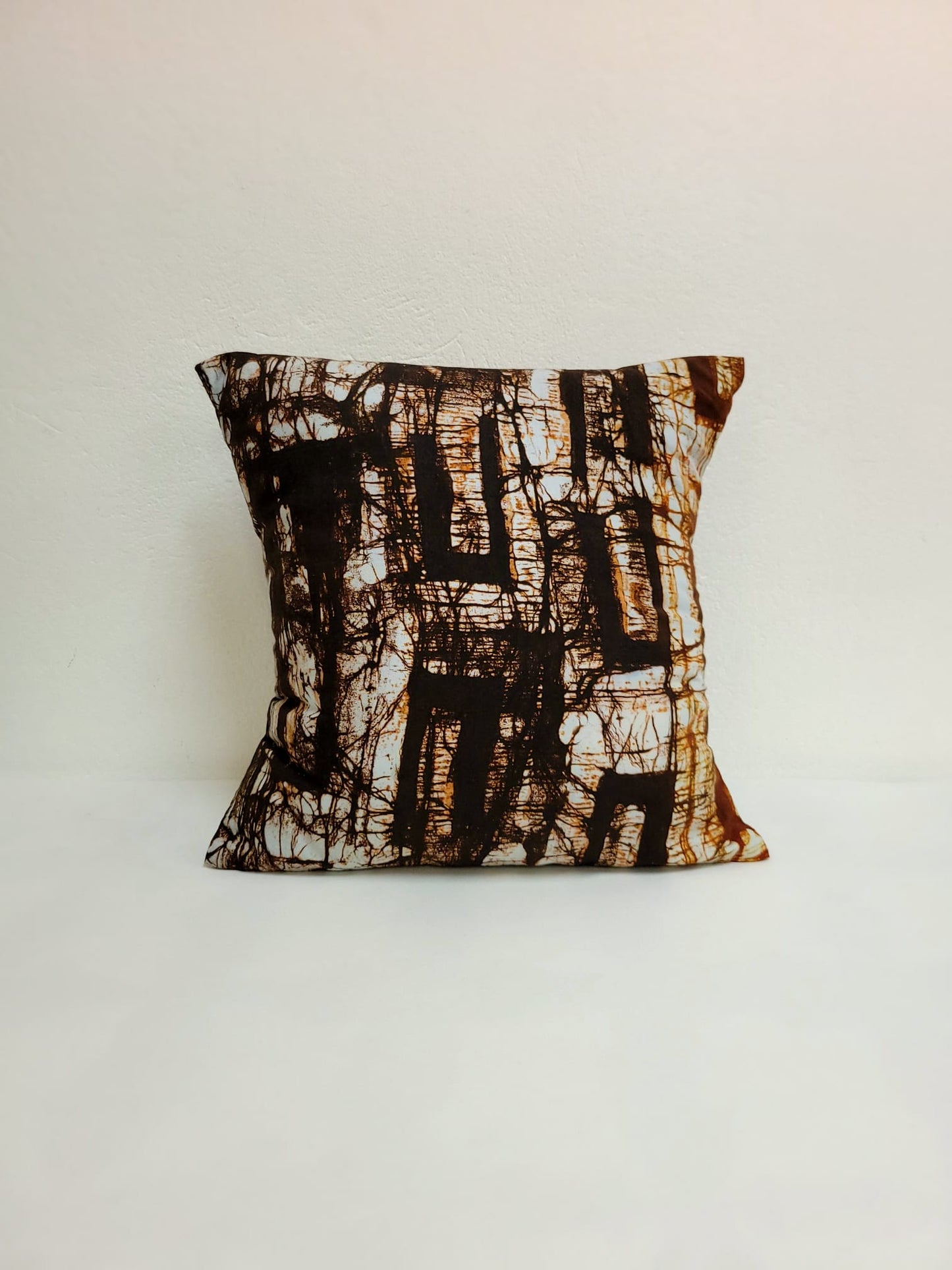 Cotton Batik Cushion Cover 15" x 15"