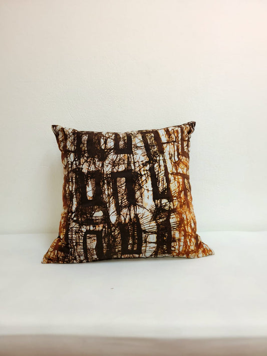 Cotton Batik Cushion Cover 20" x  20"