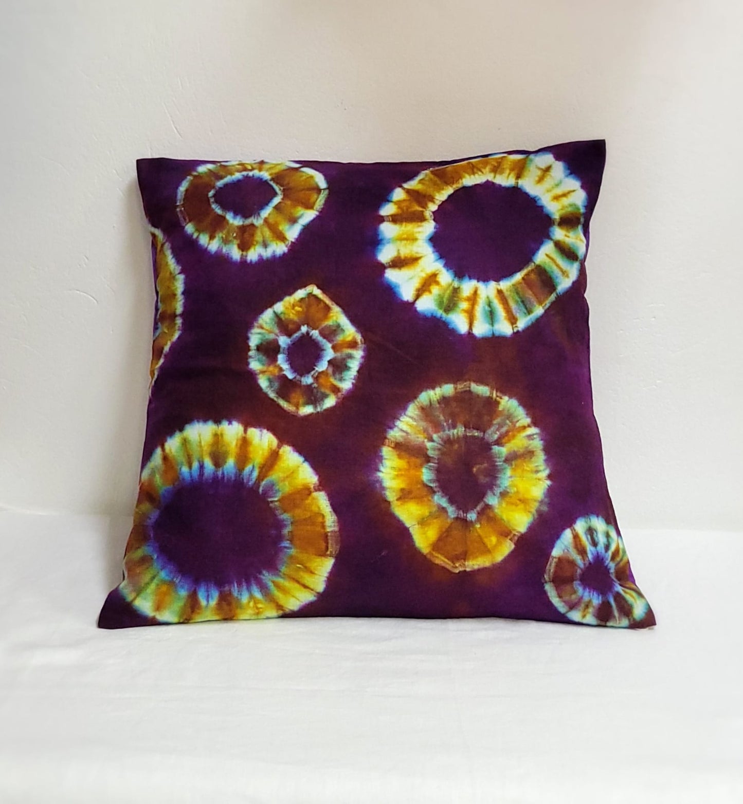 Linen Tie-Dye Cushion Cover 20" x 20"