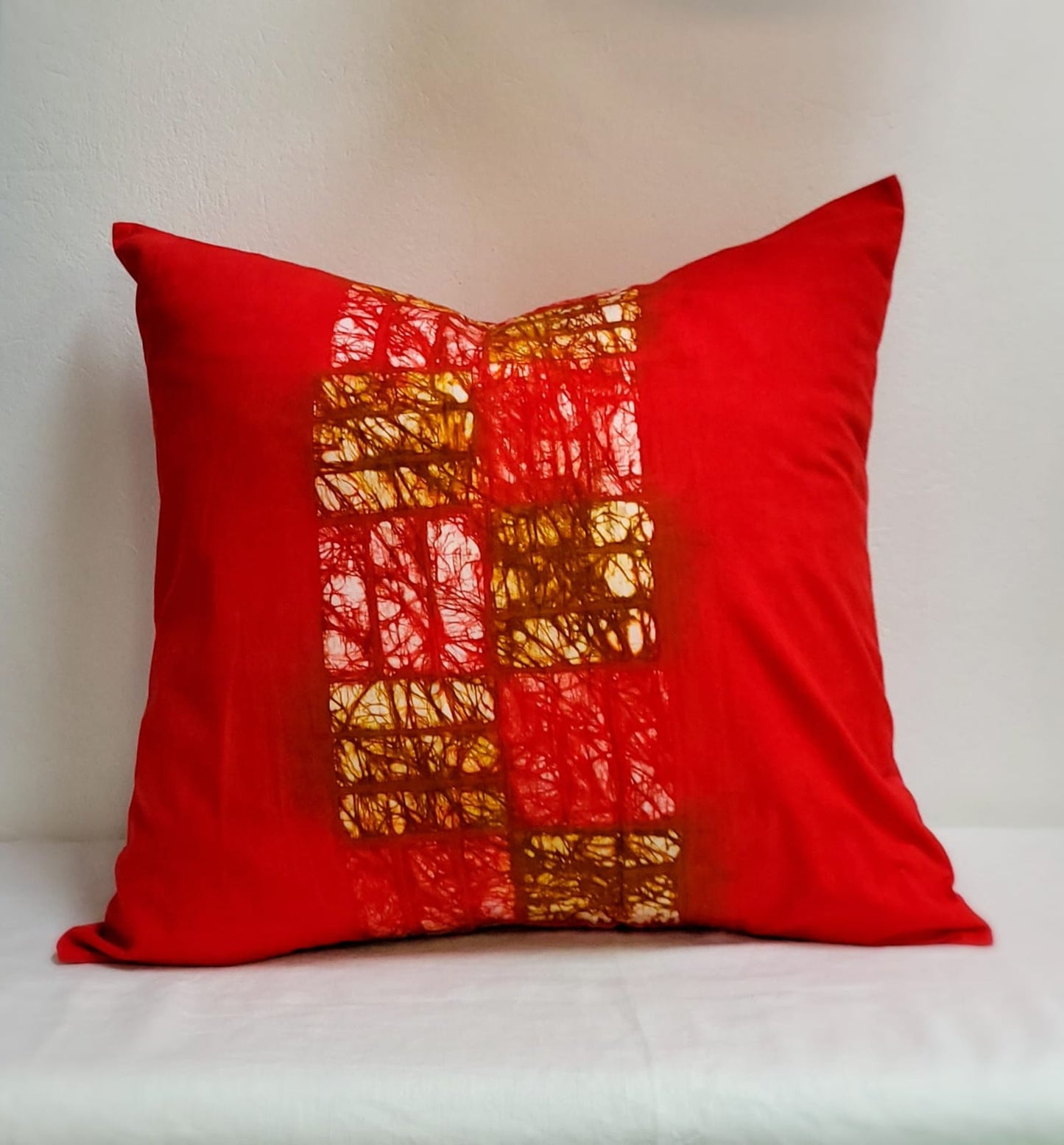 Cotton Batik Cushion Cover 25" x 25"