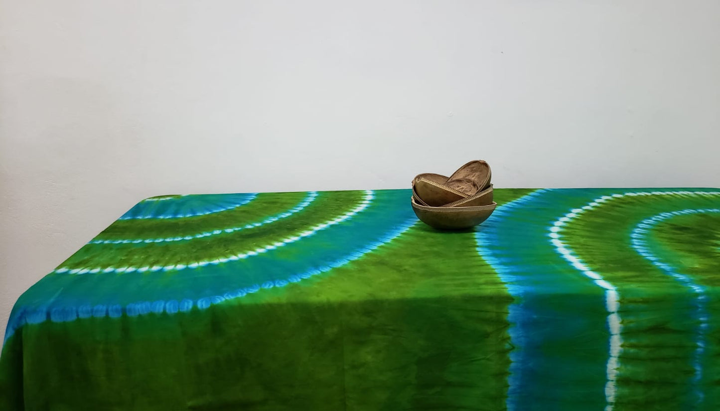 Tie Dye Tablecloth 90" x 60"