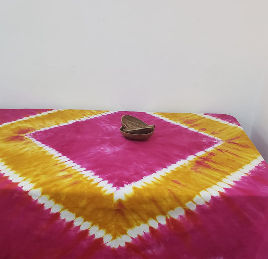 Tie Dye Tablecloth 60" x 60"