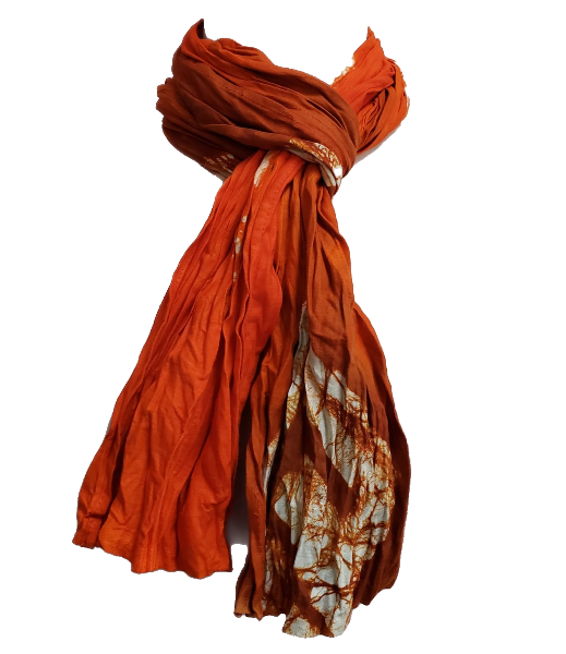 Cotton Batik Fun Scarf