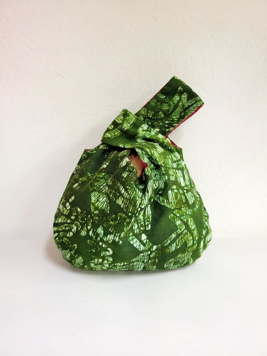 Batik Wristlet Bag