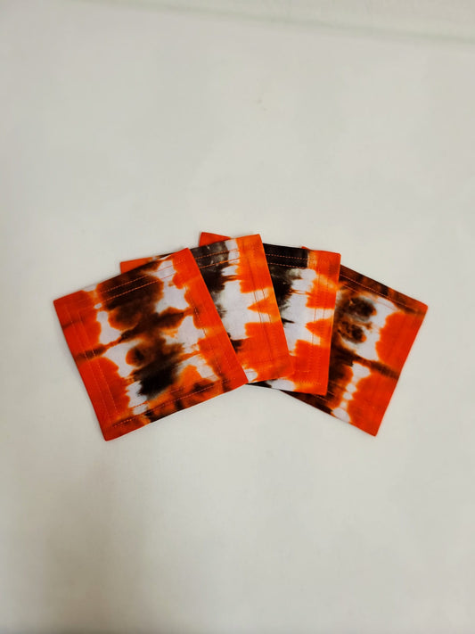 Tie Dye Coasters - Set of 4