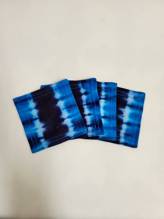 Tie Dye Coasters - Set of 4