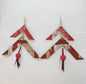 Batik Fabric Earrings