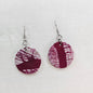 Batik Fabric Earrings