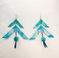Batik Fabric Earrings