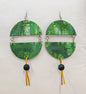 Batik Fabric Earrings