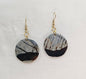 Batik Fabric Earrings