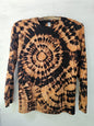 Long Sleeve Dye Discharge Shirt