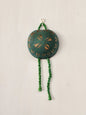 Hand Carved Calabash Hanging Geometric w/ Tassels