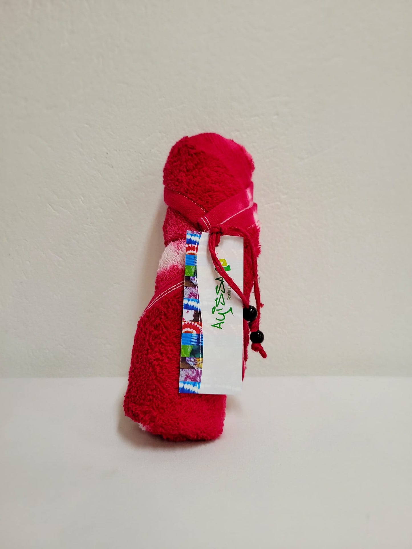 Bougainvillea Tie Dye Hand Towel 16"x 28"