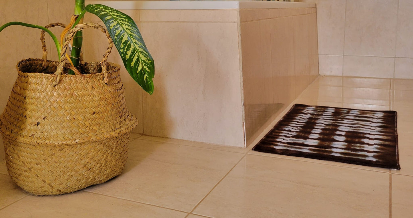 Mahogany Bath Mat 18.5"x 30"